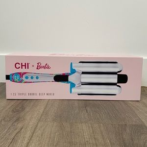 CHI x Barbie *NEW IN BOX* 1.25″ Titanium Triple Barrel Deep Waver
